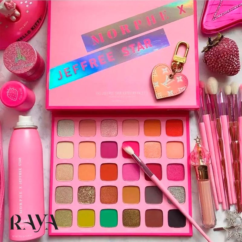 پالت سایه چشم آرتیستی مورفی و جفری استار Morphe x Jeffree Star Artisty palette